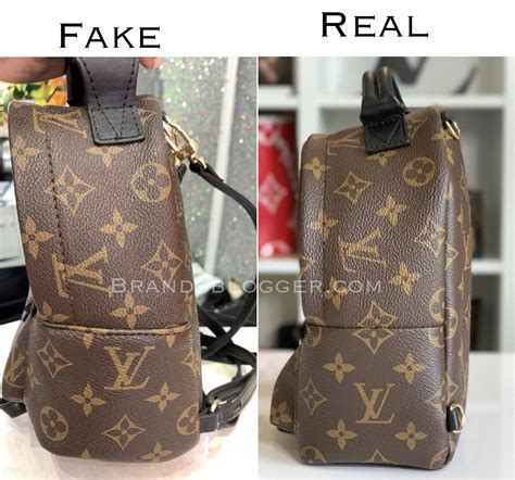 Louis Vuitton Palm Springs Mini Backpack Fake vs Real 